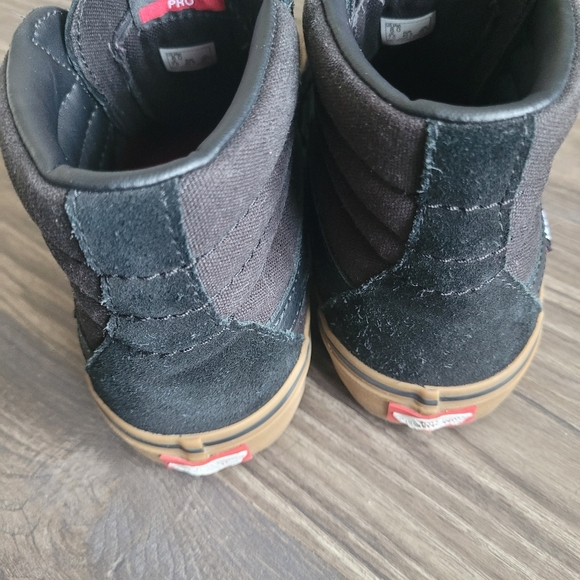 Vans Sk8-Hi Pro Skate ShoesGum Men's Size 8 Black Lace - Picture 7 of 7